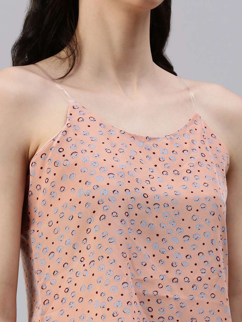 women's camisole shoulder strap top - 18469836 -  Standard Image - 5