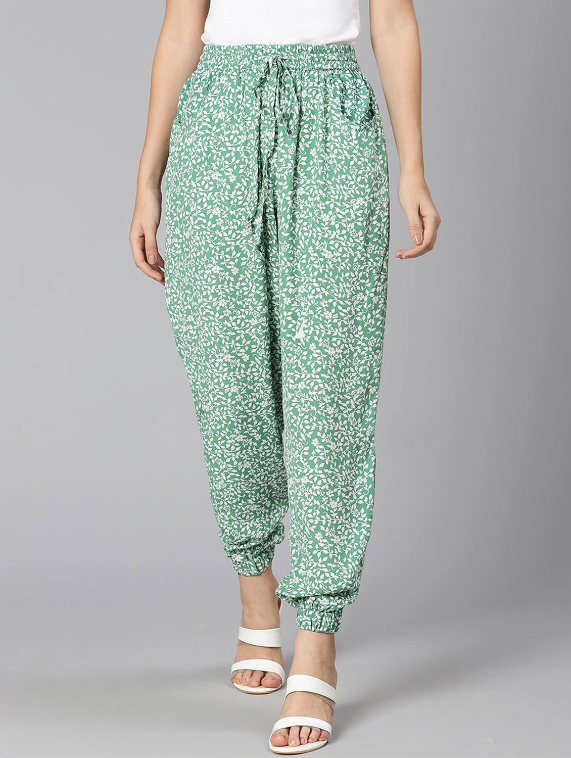 drawstring waist printed jogger  - 18471002 -  Zoom Image - 0