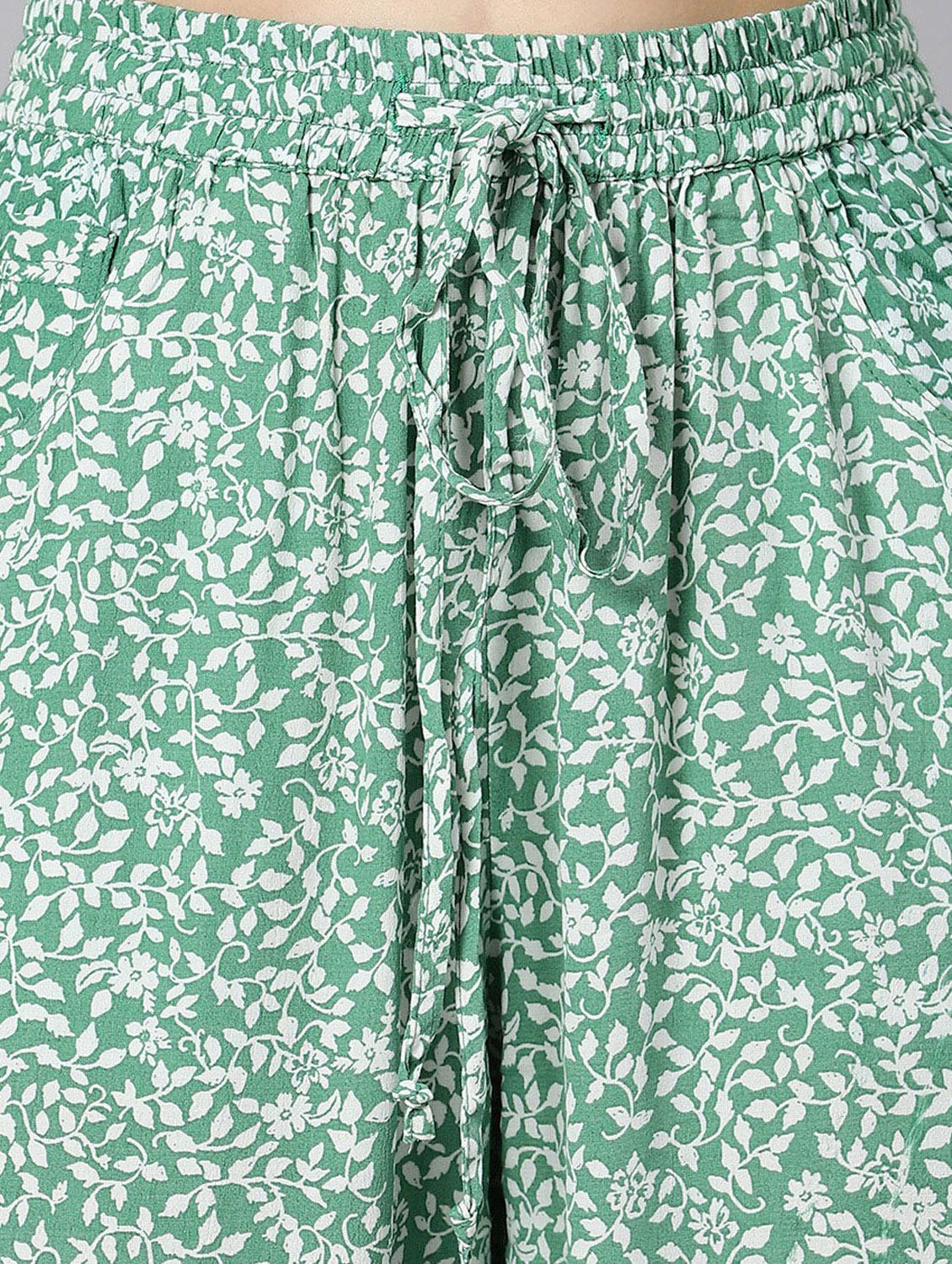drawstring waist printed jogger - 18471002 - Standard Image - 5