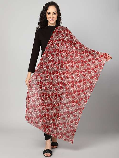 women's floral print stole - 18471203 - Standard Image - 0