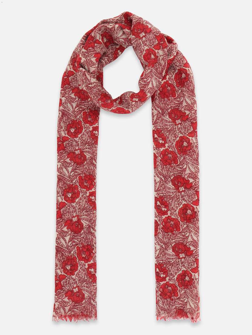 women's floral print stole - 18471203 - Standard Image - 3