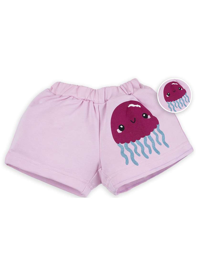 girls printed shorts - 18472298 -  Zoom Image - 0