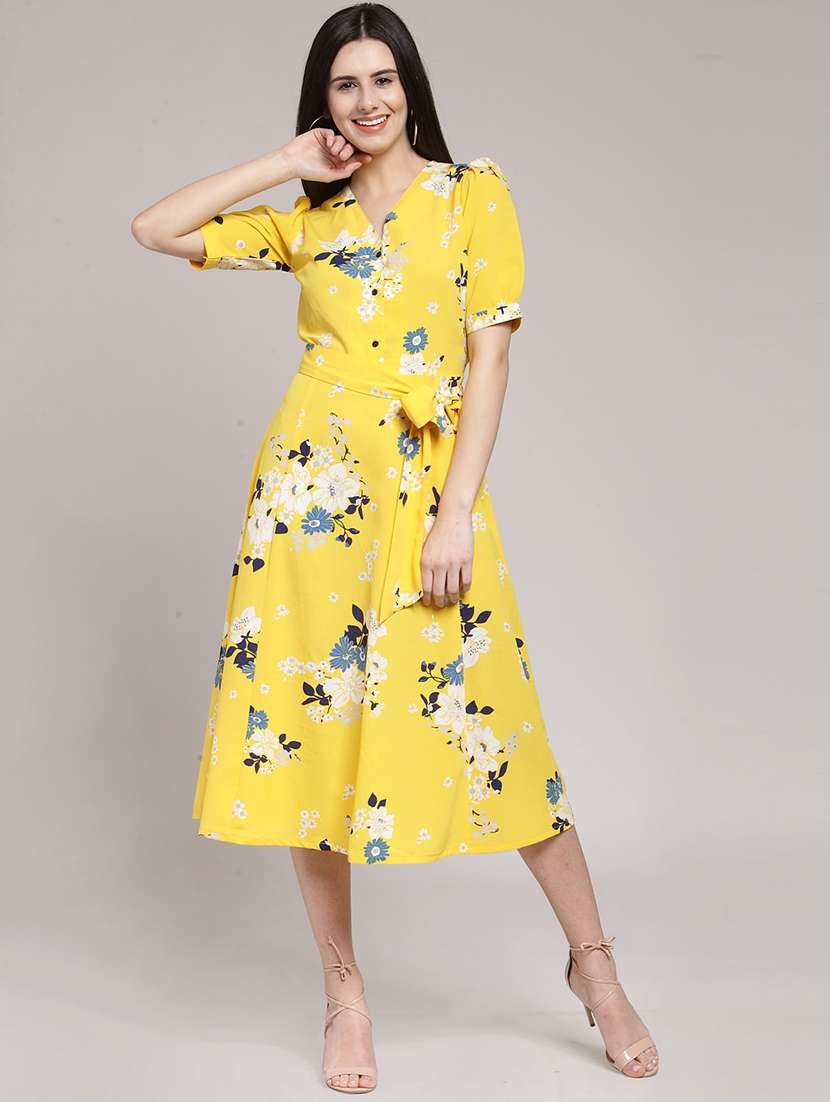 women's  floral dress