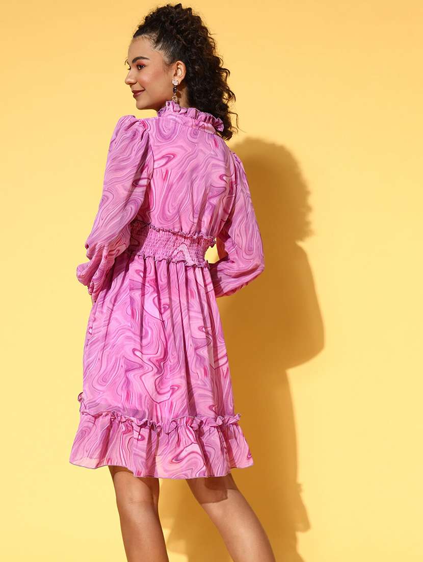 women's tiered dress polka dots dress - 18472879 -  Standard Image - 3