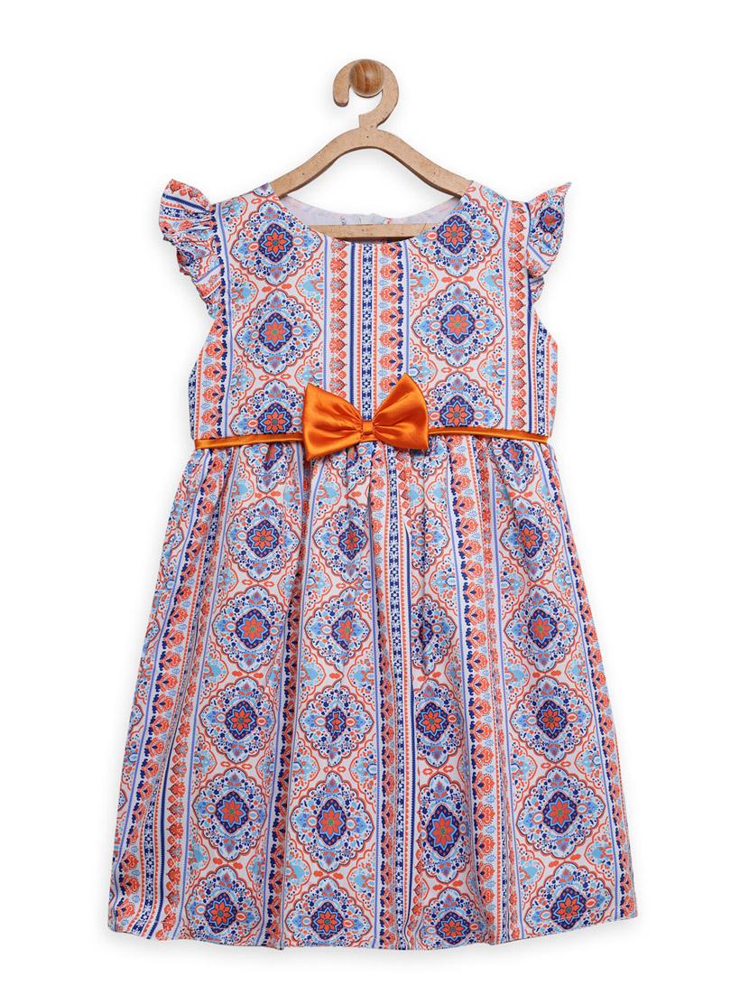 girls multi colored printed frock - 18473291 - Zoom Image - 0