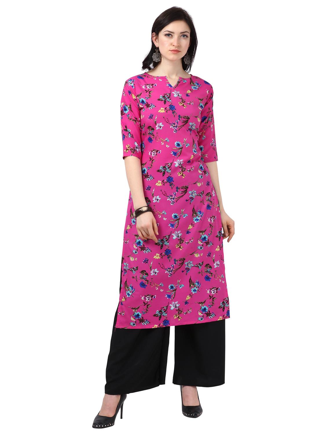 pack of 3 printed straight kurta - 18473616 - Standard Image - 3