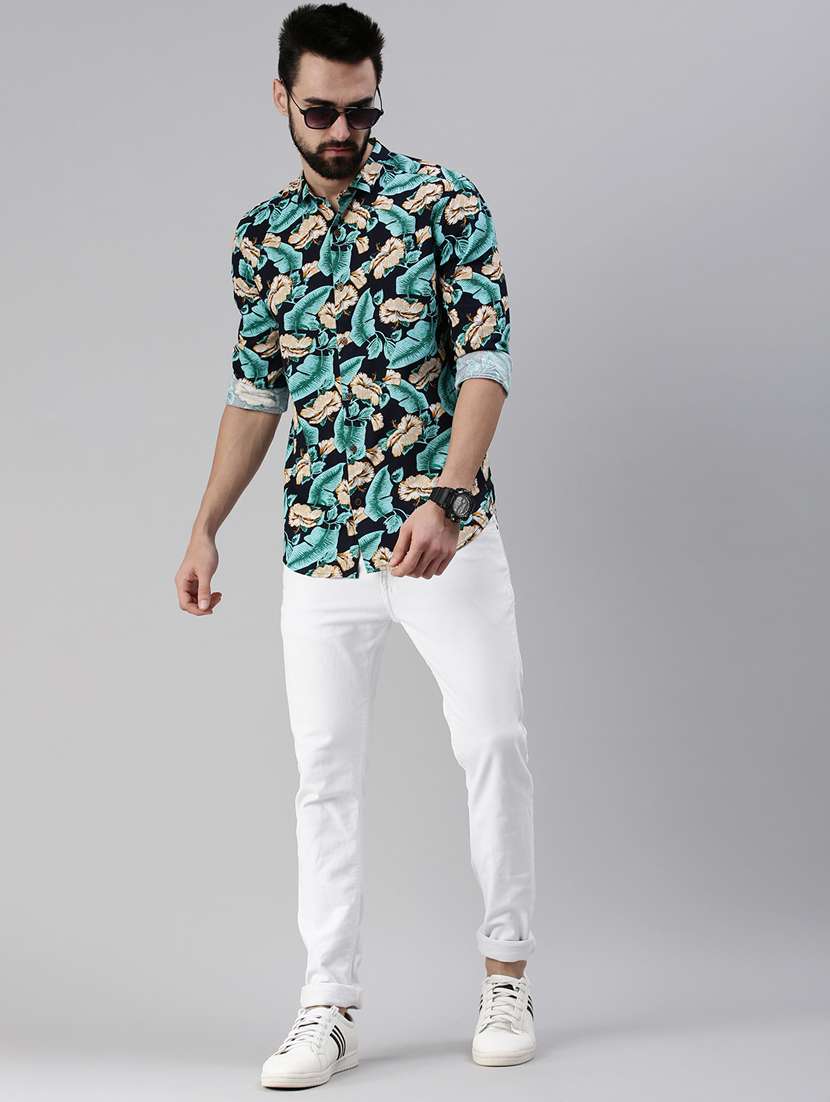 mens tropical casual shirt - 18474036 -  Standard Image - 3