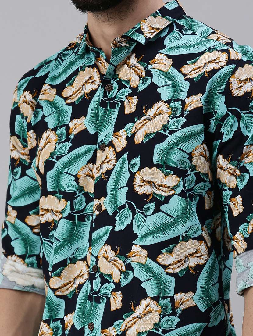 mens tropical casual shirt - 18474036 -  Standard Image - 5