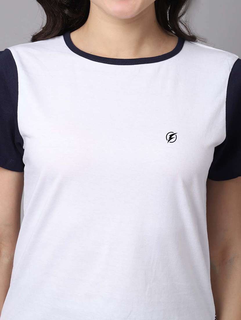 women's high-low crew neck top - 18474440 -  Standard Image - 5