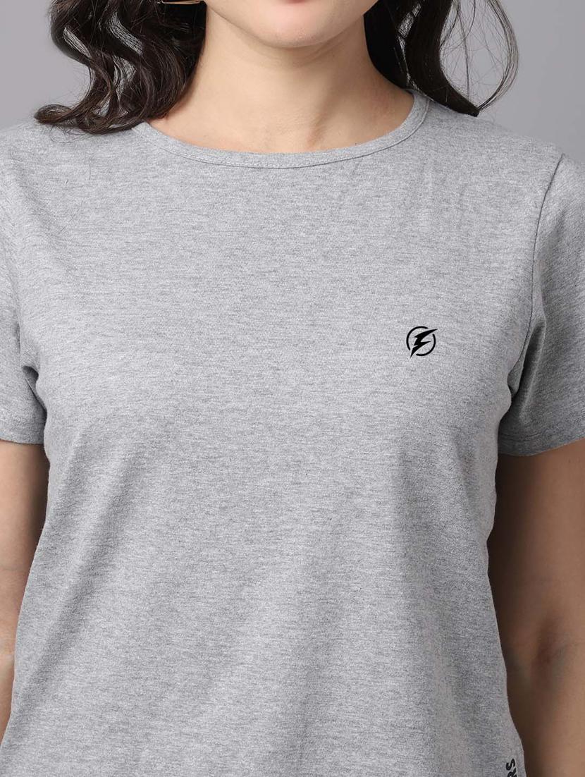 women's straight round neck top - 18474442 - Standard Image - 5