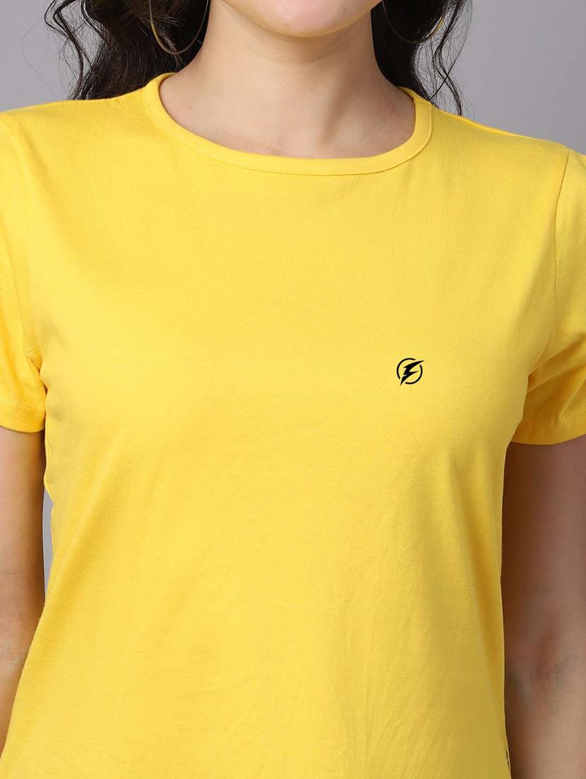 women's straight round neck top - 18474443 - Standard Image - 5