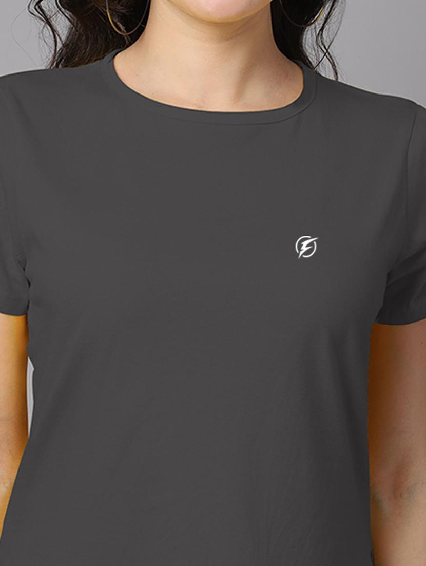 women's straight round neck top - 18474445 - Standard Image - 5