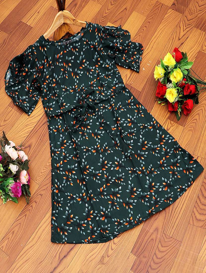 round neck printed regular tunic - 18475097 -  Standard Image - 3