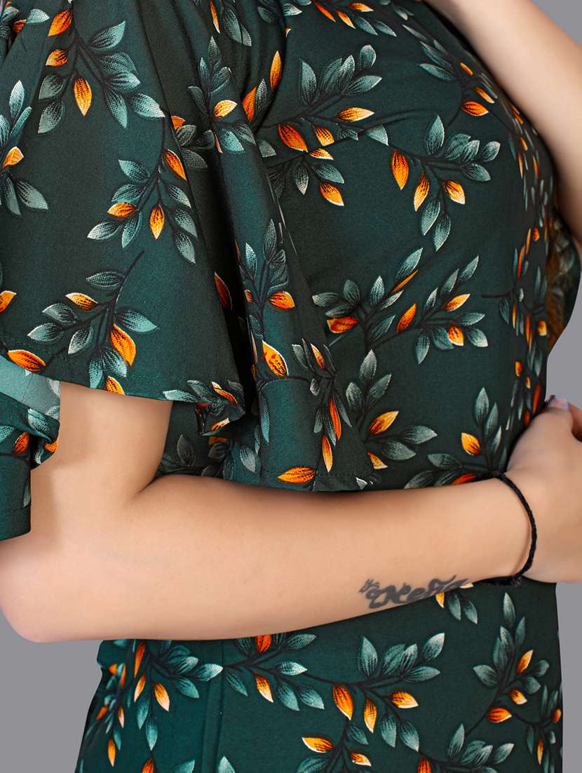 round neck printed regular tunic - 18475097 -  Standard Image - 5