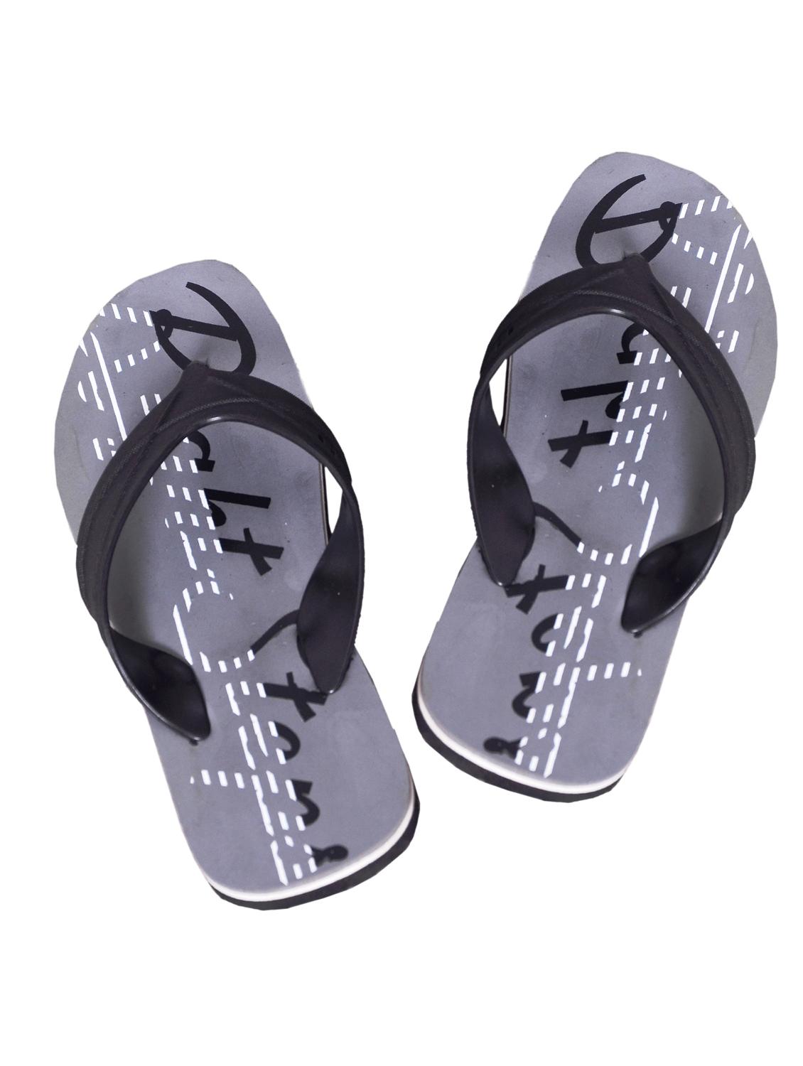 grey slip on  slipper - 18476436 -  Zoom Image - 0