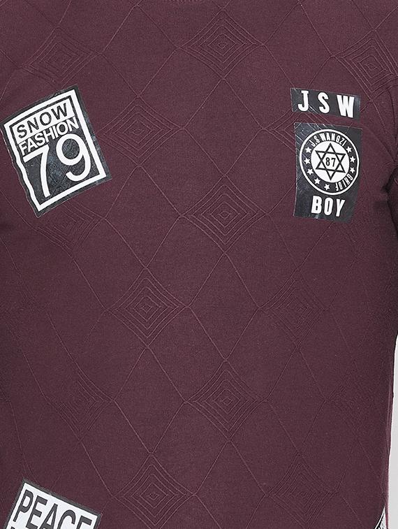 men round neck printed t-shirt - 18478824 - Standard Image - 3
