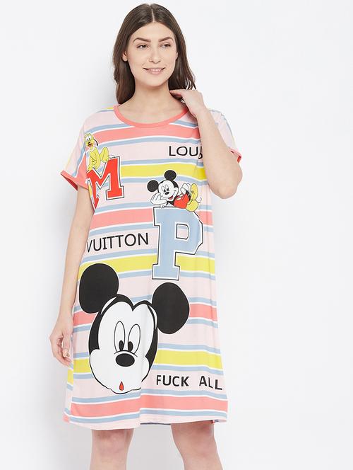 drop sleeved printed sleepshirts - 18478828 -  Standard Image - 0