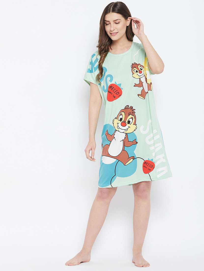 drop sleeved printed sleepshirts - 18478831 -  Standard Image - 3