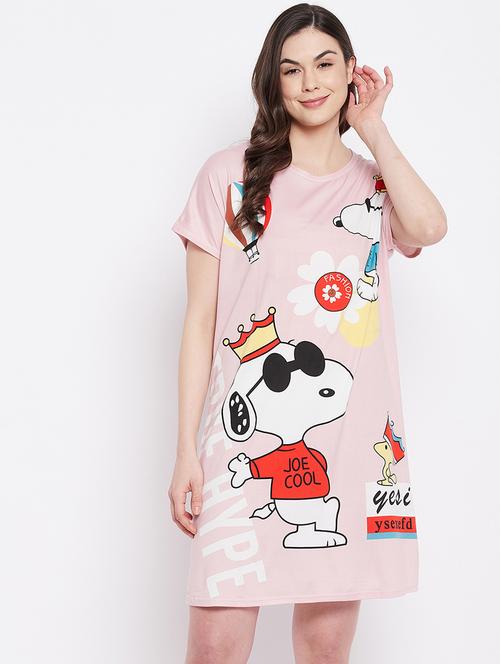 drop sleeved printed sleepshirts - 18478833 -  Standard Image - 0