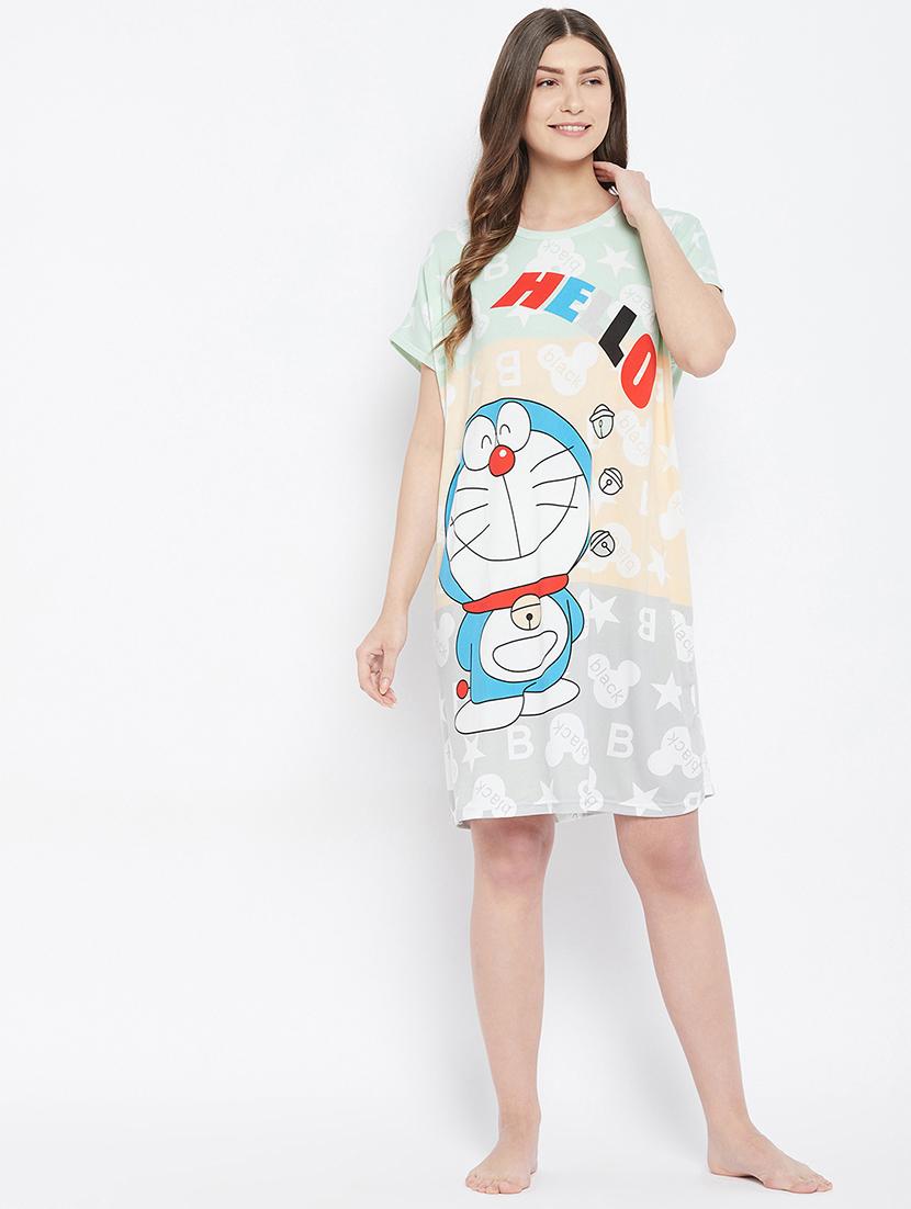 drop sleeved printed sleepshirts - 18478837 - Standard Image - 3