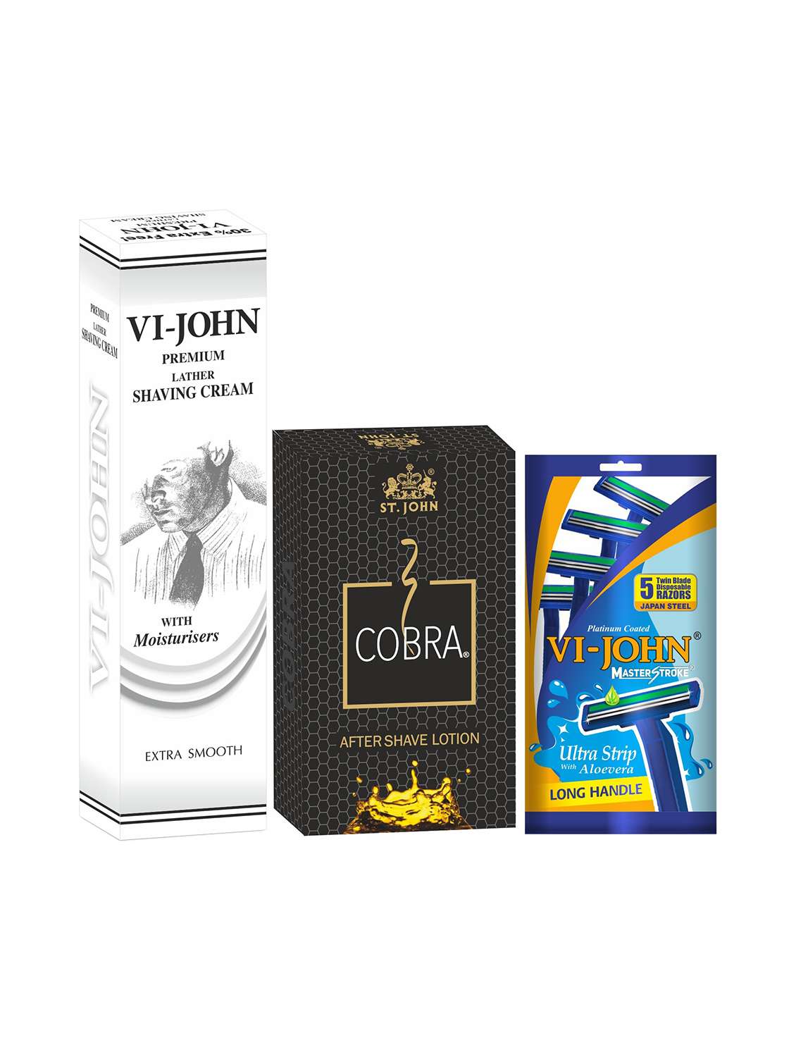 Buy online Pack Of 3 Shaving Essential Set from Bath & Body for Men by