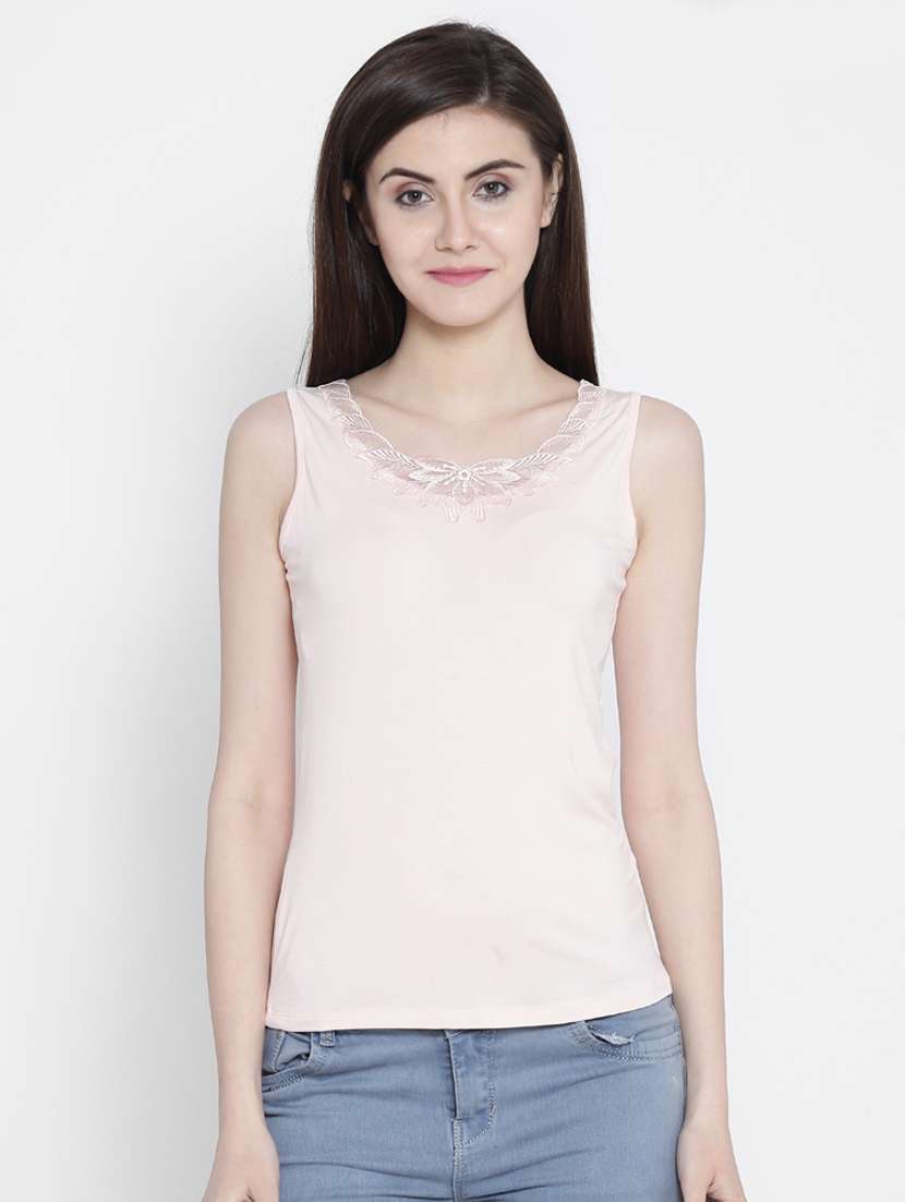 women's straight round neck top - 18479854 -  Zoom Image - 0
