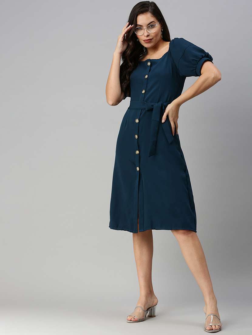 women's  solid dress - 18480226 -  Standard Image - 3