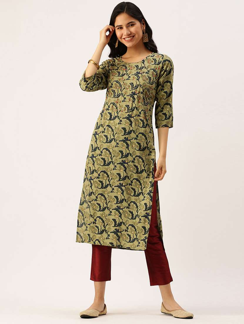 women's straight kurta