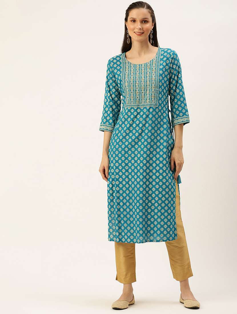 women's straight kurta