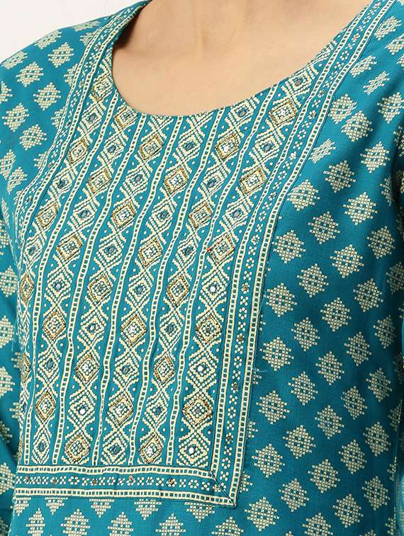 women's straight kurta - 18480726 -  Standard Image - 3