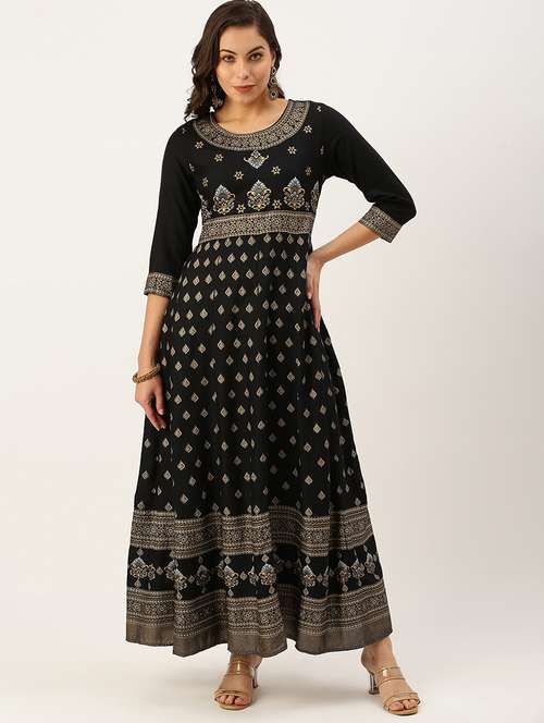 women's anarkali kurta - 18480735 - Standard Image - 0