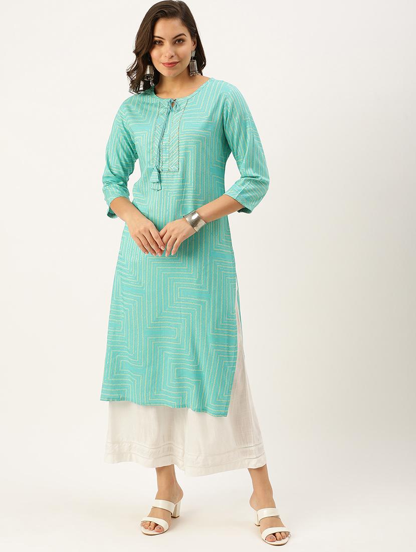 women's straight kurta - 18480747 -  Zoom Image - 0