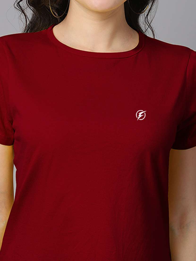 women's straight round neck top - 18480863 -  Standard Image - 5