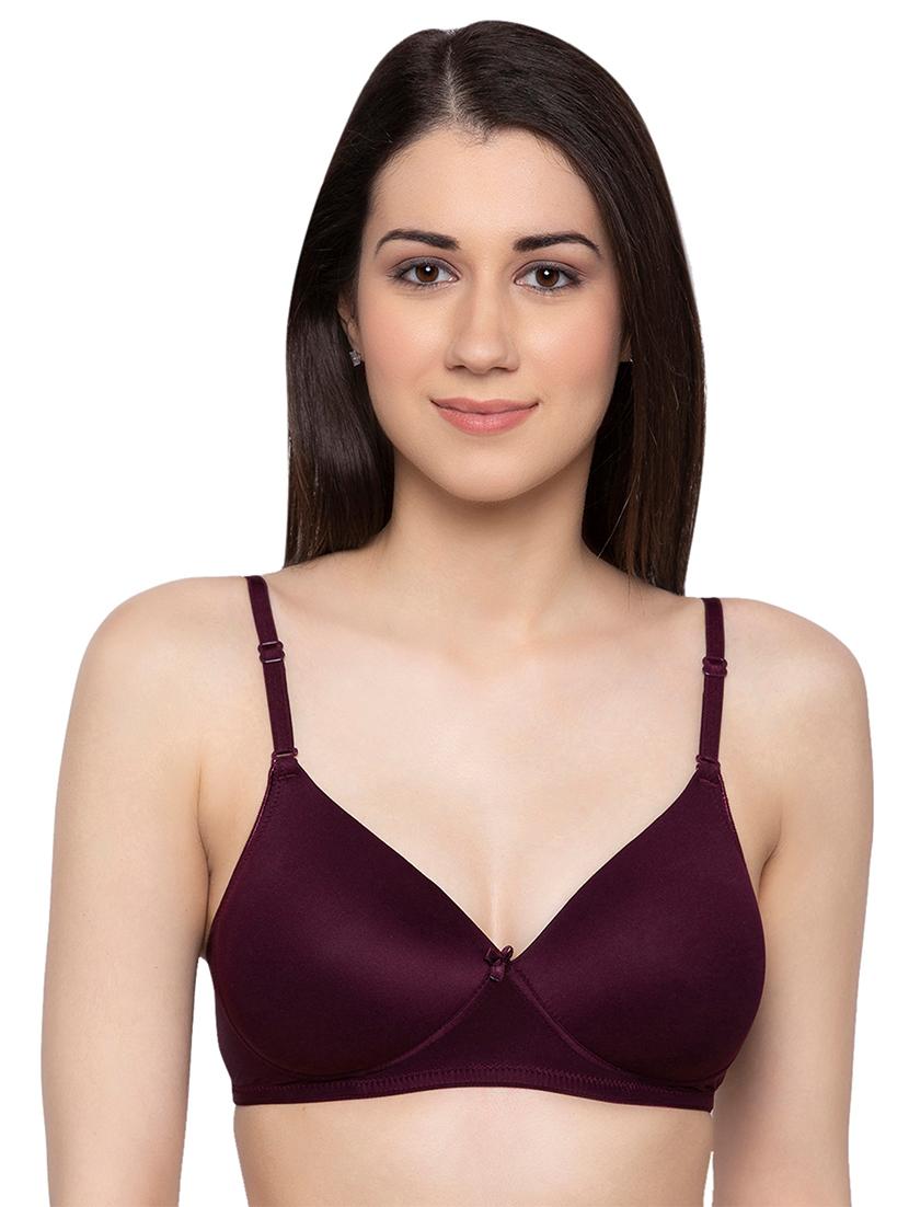 lightly padded solid t-shirt bra - 18481532 -  Zoom Image - 0