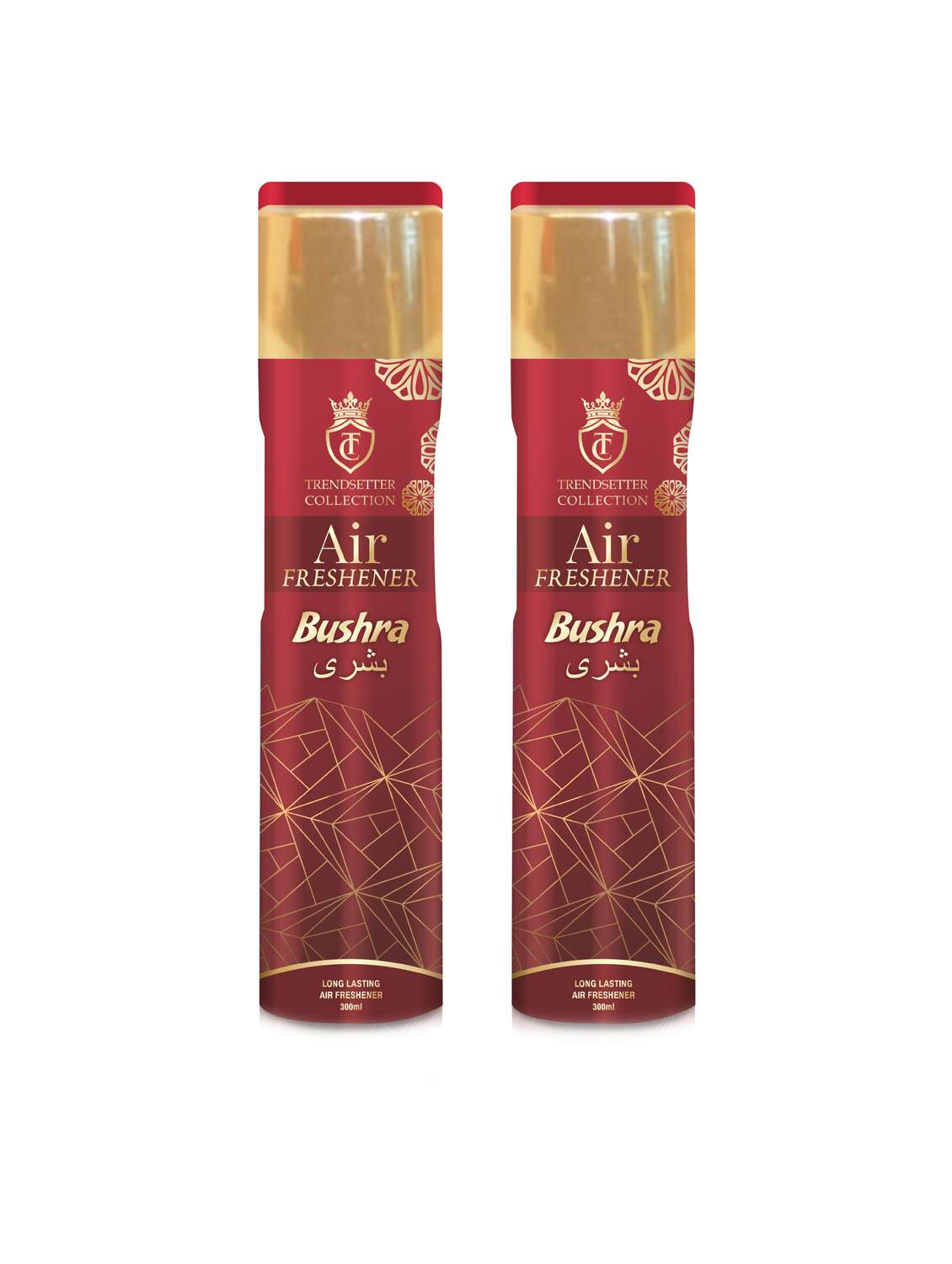trendsetter collection air freshner bushra  300 ml each  pack of 2 - - 18481977 -  Zoom Image - 0