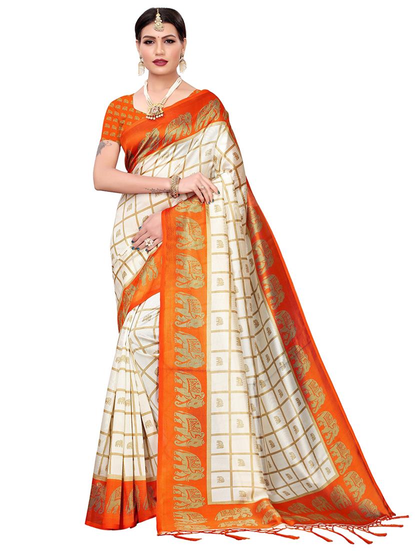 conversational printed saree - 18488524 - Zoom Image - 0