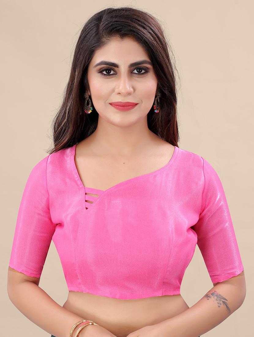 floral printed saree with blouse - 18489094 - Standard Image - 3
