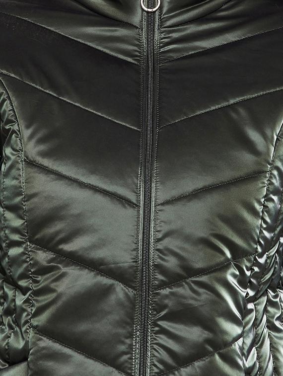solid green hooded jacket - 18500011 - Standard Image - 5