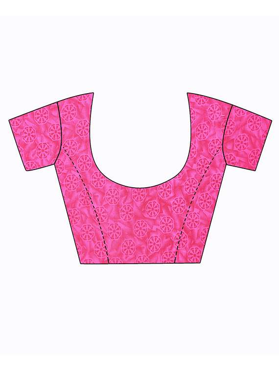 women's saree combo with blouse - 18500495 -  Standard Image - 3