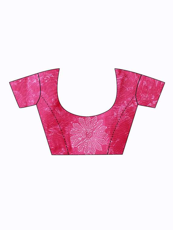 women's saree combo with blouse - 18500565 - Standard Image - 3