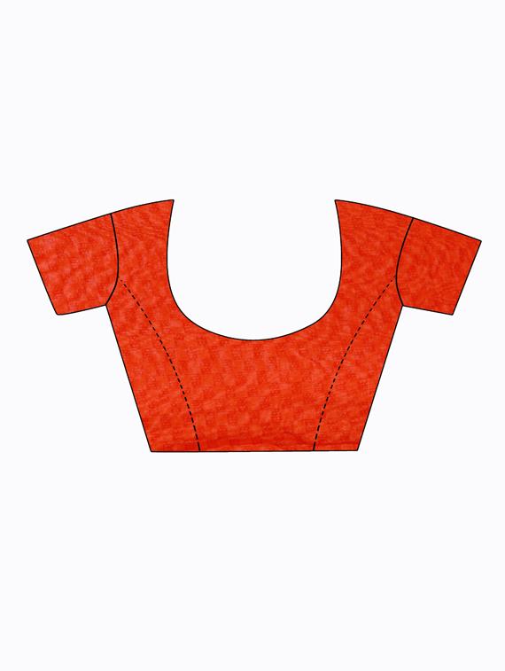 women's saree combo with blouse - 18500638 - Standard Image - 3