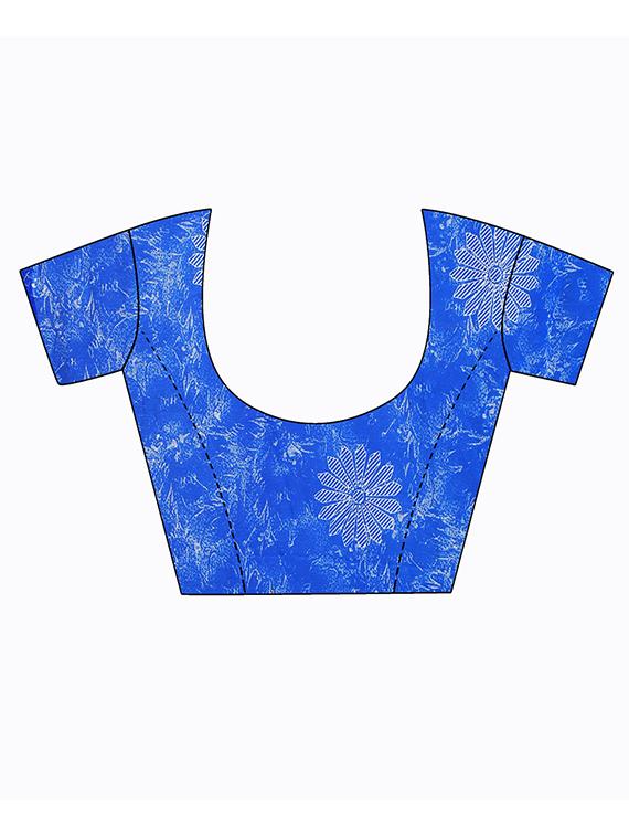 women's saree combo with blouse - 18500694 - Standard Image - 3
