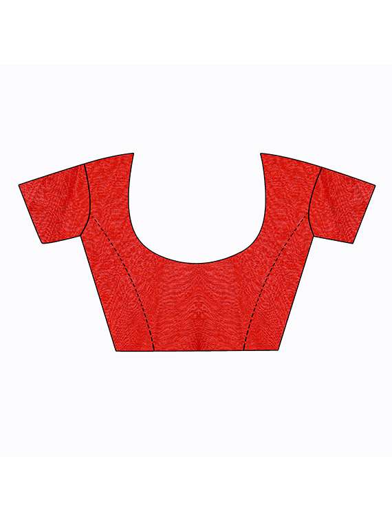 women's saree combo with blouse - 18500781 - Standard Image - 3