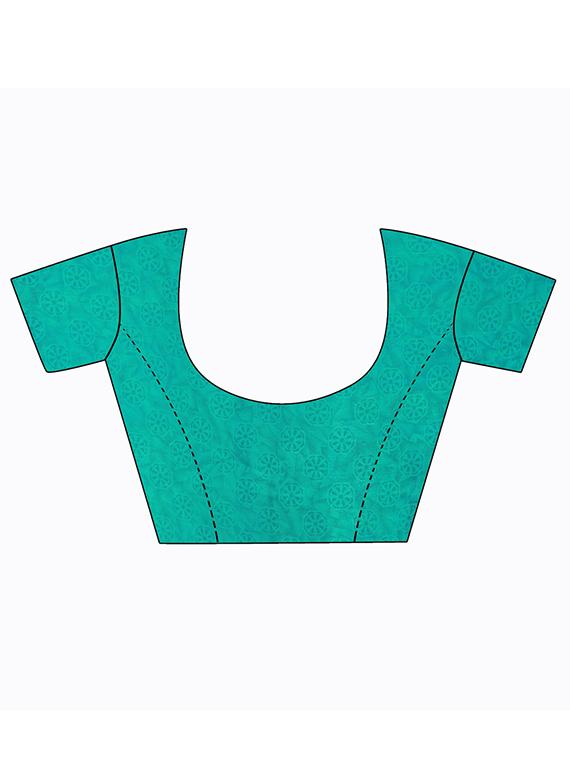 women's saree combo with blouse - 18500868 - Standard Image - 3