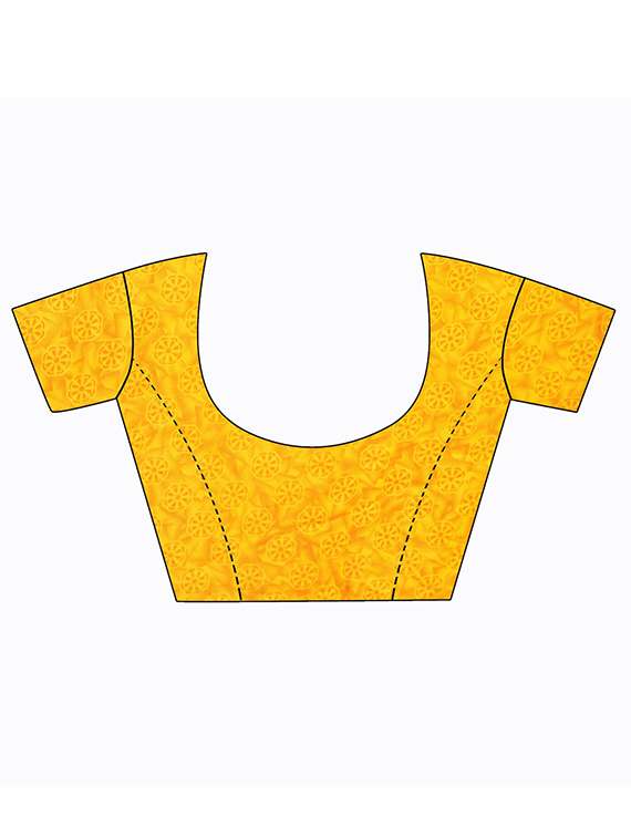 pack of 2 printed sarees with blouse - 18500916 - Standard Image - 3