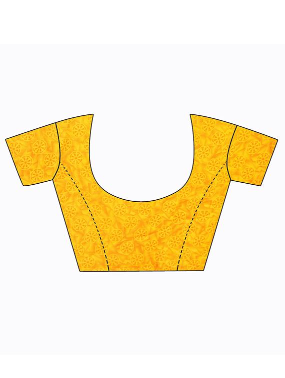 pack of 2 printed saree with blouse - 18501096 - Standard Image - 3