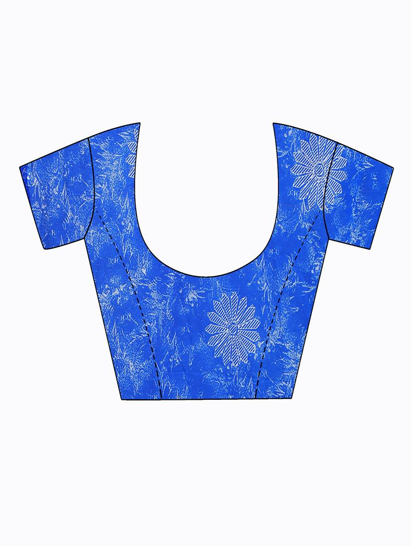 pack of 2 printed saree with blouse - 18501125 - Standard Image - 3