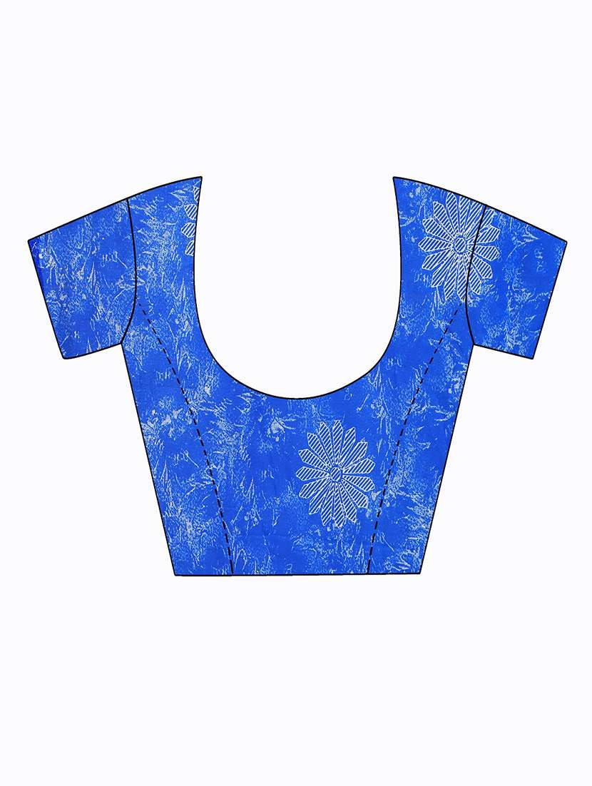 women's saree combo with blouse - 18501215 - Standard Image - 3