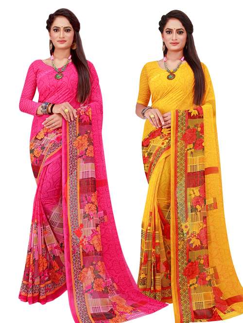 Women's Saree Combo With Blouse