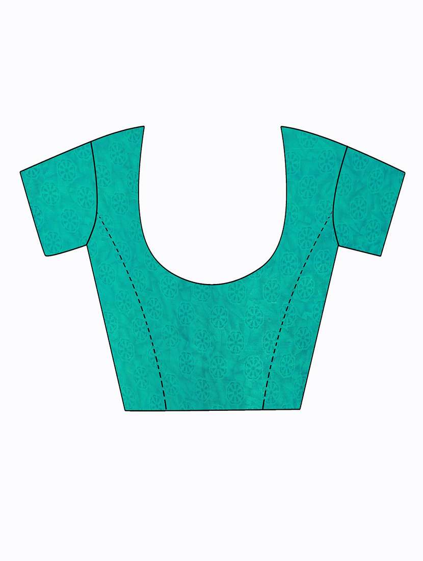 women's saree combo with blouse - 18501304 -  Standard Image - 3